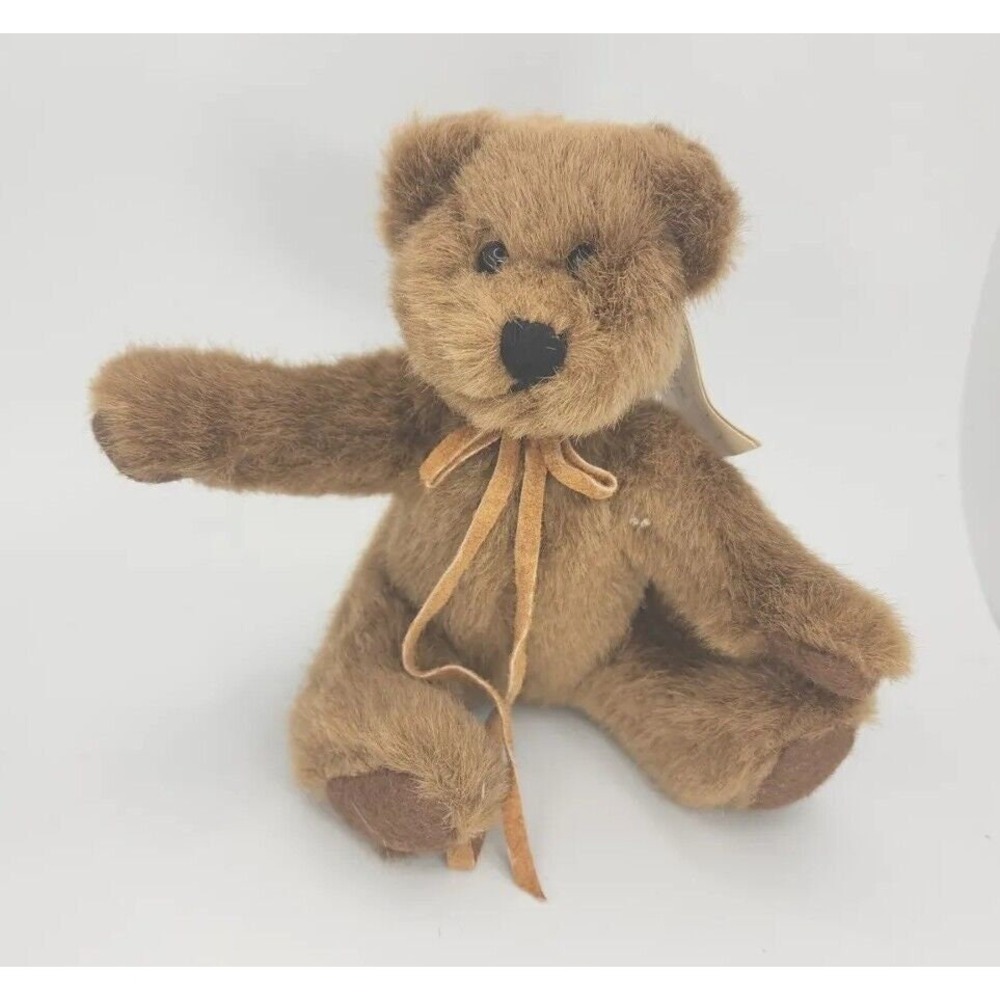 Vintage Russ Berrie Bears From The Past Retired Brown Bear BB31 5 Inch Plush
